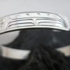 Vincent Henson Sterling Silver Native Hummingbird Cuff Bracelet