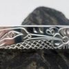 Vincent Henson Sterling Silver Native Hummingbird Cuff Bracelet