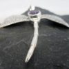 Sterling Silver Amethyst Dragonfly Pendant