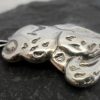 Large Character Sterling Silver Frog Pendant